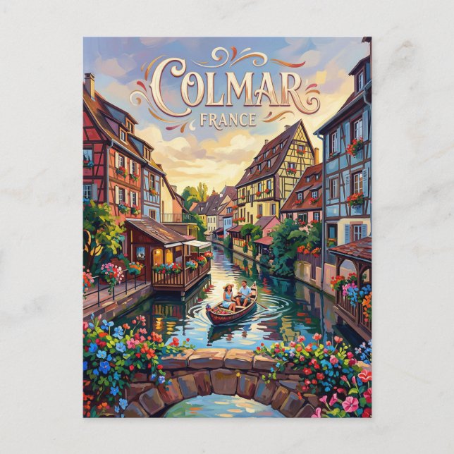 Colmar France Postcard (Front)