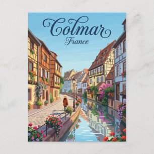 Colmar France Postcard