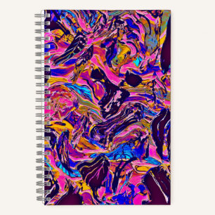 Coloful Psychedelic Notebook