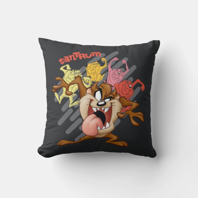 Coloful "Tantrum" TAZ™ Cushion (Front)