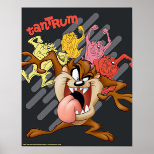 Coloful "Tantrum" TAZ™ Poster