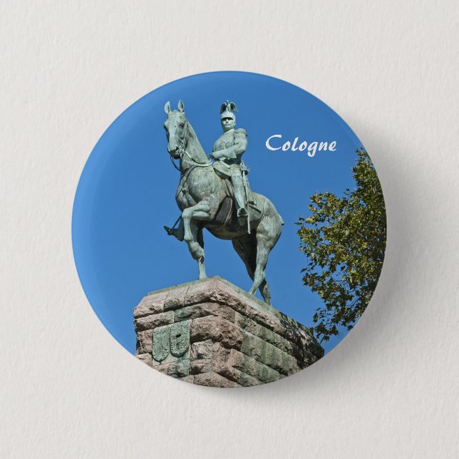 Cologne 6 Cm Round Badge (Front)
