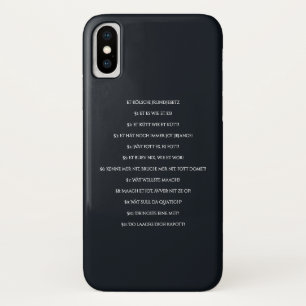 Cologne Basic Law - Cologne Cologne Cologne Cologn Case-Mate iPhone Case