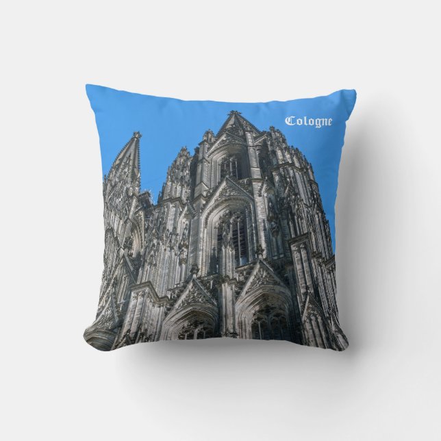 Cologne Cathedral American MoJo Pillows (Front)
