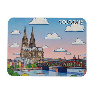 Cologne Cathedral Germany Travel Magnet