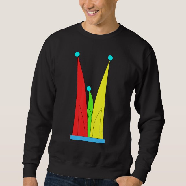 Cologne Cathedral Jester Cap Costume Carnival Alaa Sweatshirt (Front)
