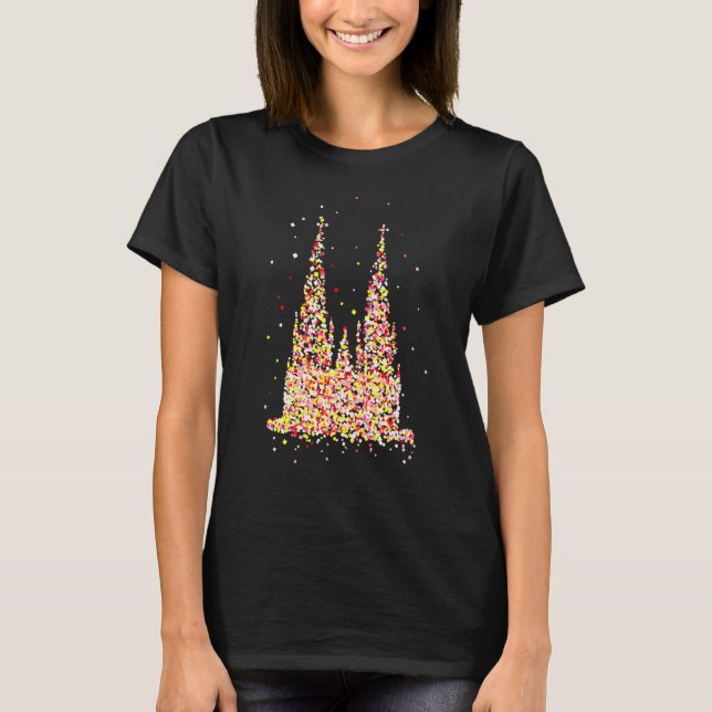 Cologne Cathedral Kölsch Cologne Carnival Outfit 1 T-Shirt (Front)