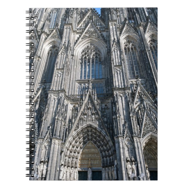 Cologne Cathedral Spiral Notebook (Front)