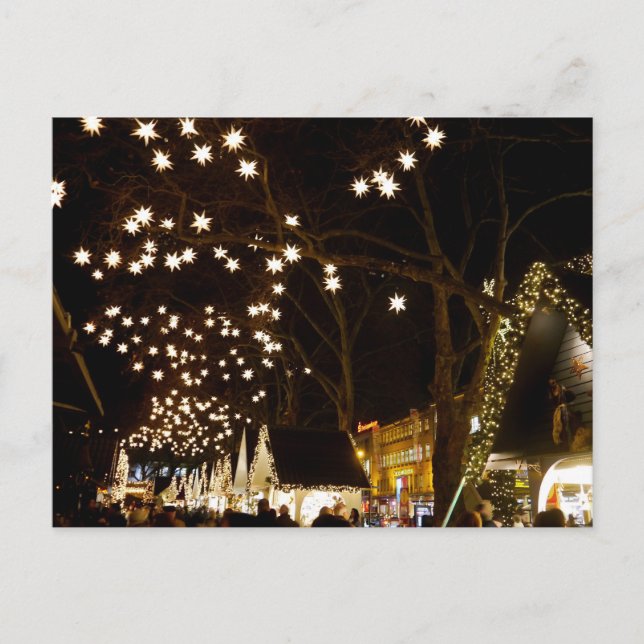 Cologne Christmas Market, Germany Postcard (Front)