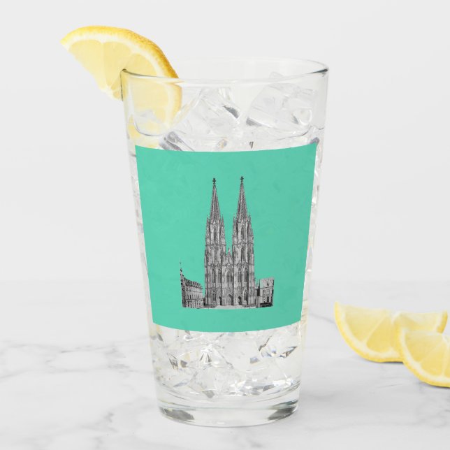 Cologne Dome Cologne Cologne Kölschglas Glass (Front Ice)