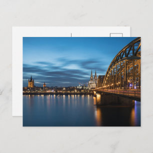 Cologne Germany Holiday Postcard