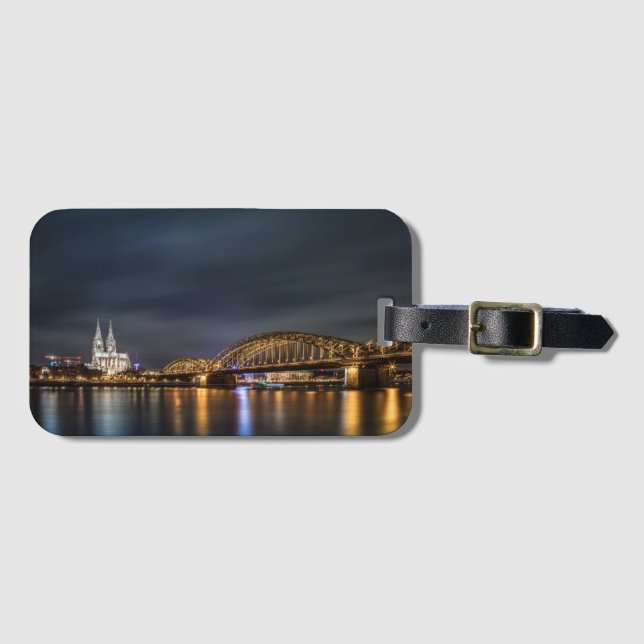 Cologne Germany Luggage Tag (Front Horizontal)