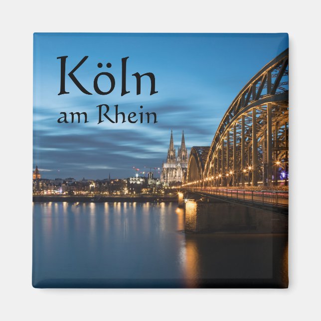 Cologne Germany Magnet (Front)