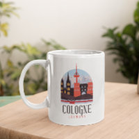 Cologne Germany Vintage Cityscape 
