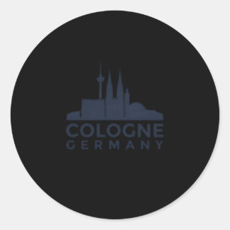 Cologne Gery Koln Ger Classic Round Sticker