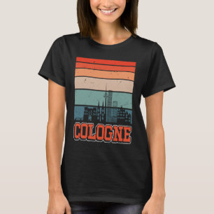 Cologne Skyline Retro Vintage Souvenir Cologne 3 T-Shirt