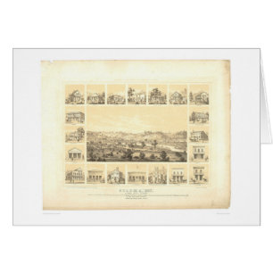 Coloma, CA. Panoramic Map 1857 (0423A)