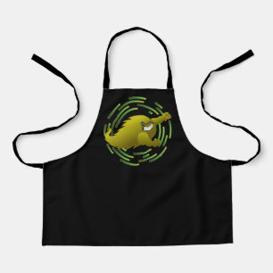 Coloma Comets #4 Apron