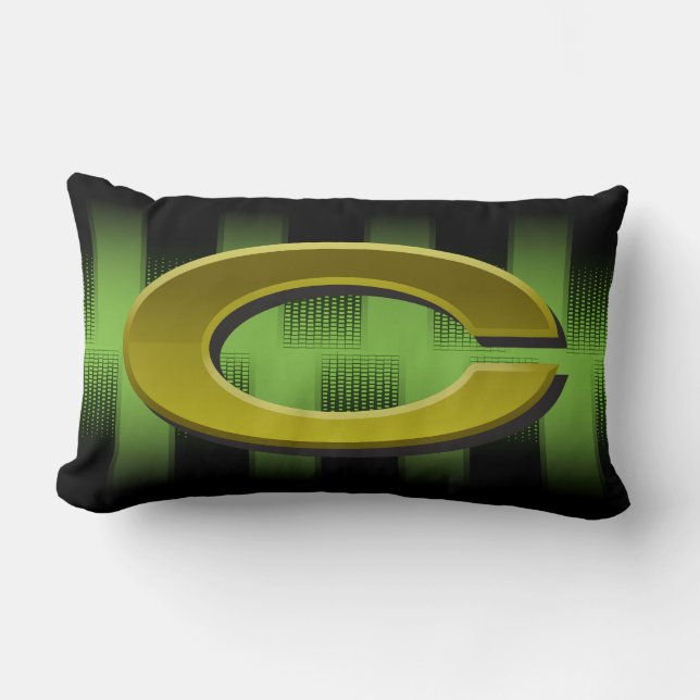 Coloma Comets #6 Lumbar Cushion (Front)