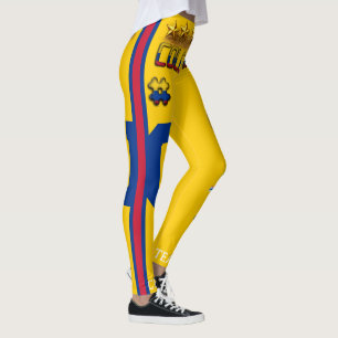 Colombia 2026 Global Cup: Gold Trophy & Jersey 10 Leggings