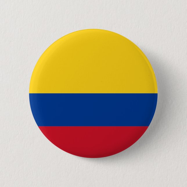 colombia 6 cm round badge (Front)
