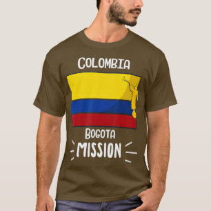 Colombia Bogota Mormon LDS Mission Missionary T-Shirt