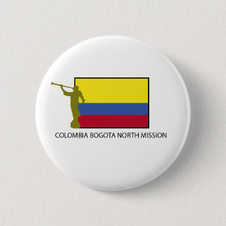Colombia Bogota North Mission CTR LDS 6 Cm Round Badge