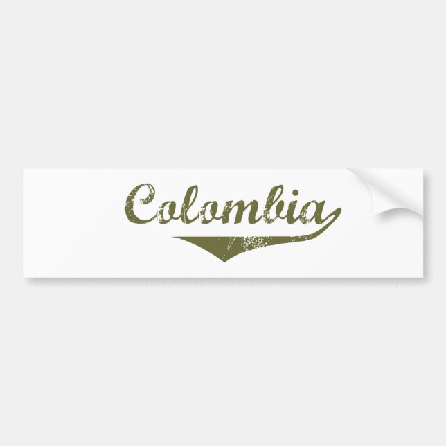 Colombia Bumper Sticker (Front)