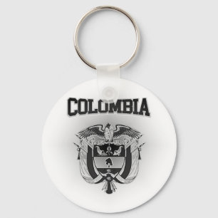 Colombia Coat of Arms Key Ring