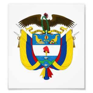 Colombia Coat Of Arms Photo Print