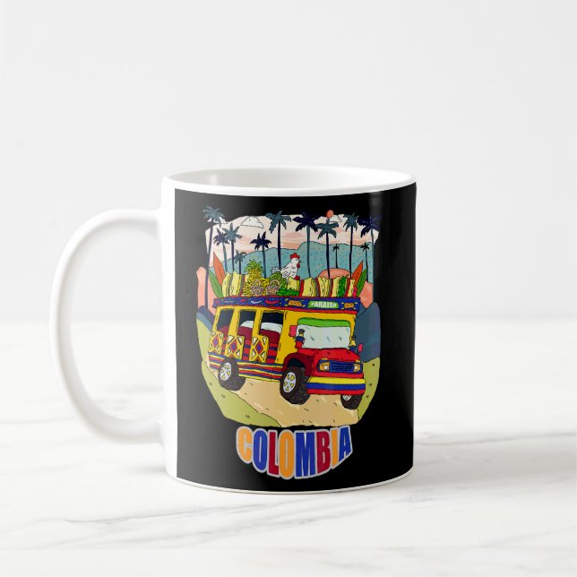 Colombia  coffee mug (Left)