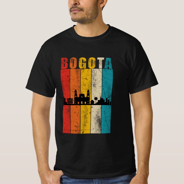 Colombia, Colombian, Colombiano, Bogota T-Shirt (Front)