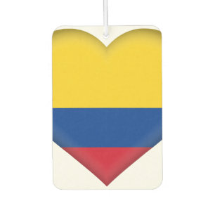 Colombia (Colombian) Flag Car Air Freshener