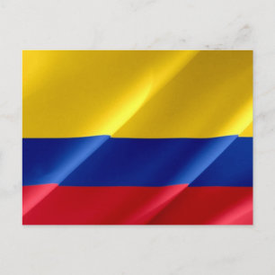 Colombia - Colombian flag - Postcard