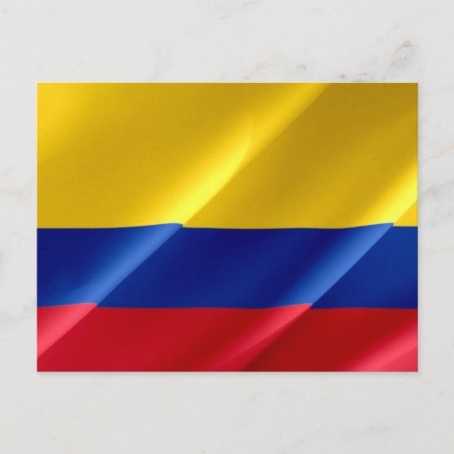 Colombia - Colombian flag - Postcard (Front)