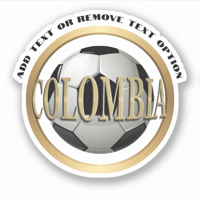 Colombia Colombian Soccer Ball  (Front)