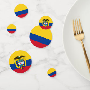 Colombia Confetti, party, Colombian Flag Confetti