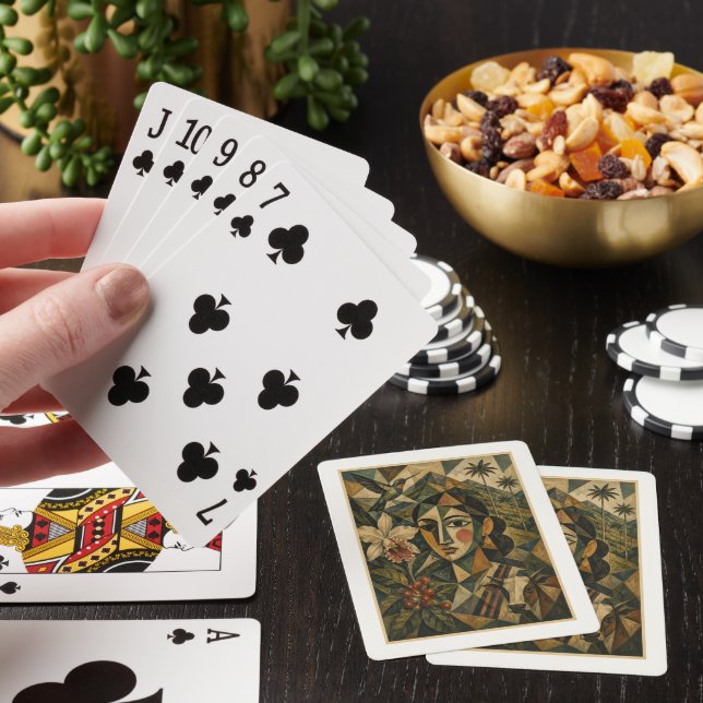 Colombia Cubist Heritage Playing Cards (In Situ)