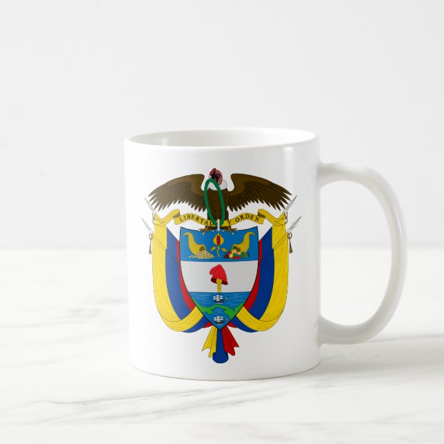 colombia emblem coffee mug (Right)
