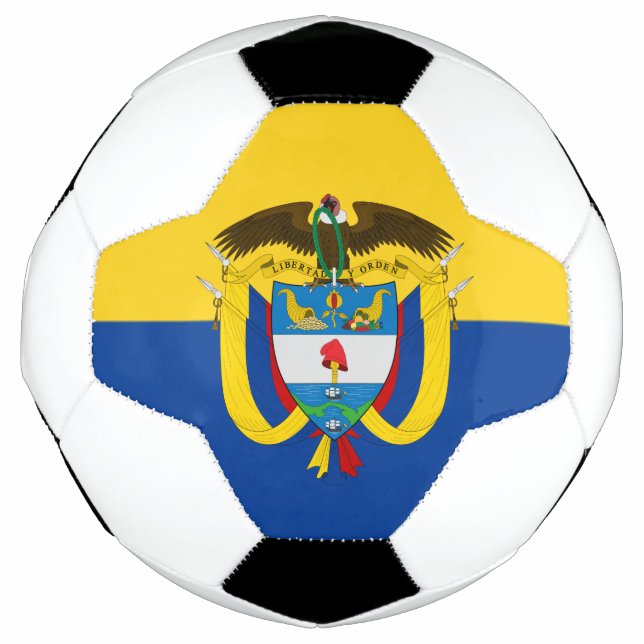 colombia emblem soccer ball (Front)