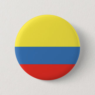 Colombia Flag 6 Cm Round Badge