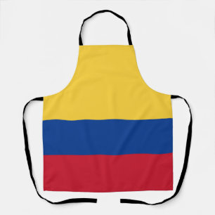 Colombia flag apron
