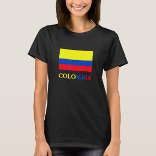 Colombia Flag Bandera Colombiana Country Colombian T-Shirt
