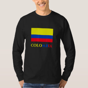 Colombia Flag Bandera Colombiana Country Colombian T-Shirt