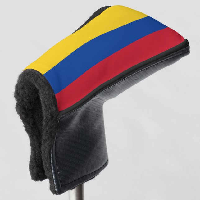 Colombia flag - Bandera De Colombia Golf Head Cover (3/4 Front)