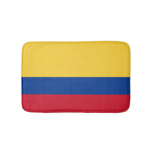 Colombia flag bath mat