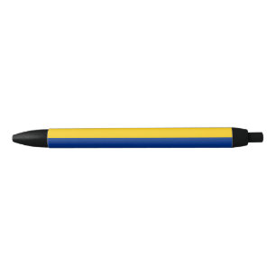 Colombia Flag Black Ink Pen
