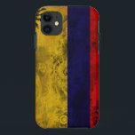 Colombia Flag iPhone 11 Case<br><div class="desc">Original flag design looks like it was painted on! Commemorate your world travels, celebrate your heritage or show everyone how much you love your home! This image is available on a variety of products. Check out all of our other designs at http://www.zazzle.com/zipperedflags Do you have a request or questions? Contact...</div>