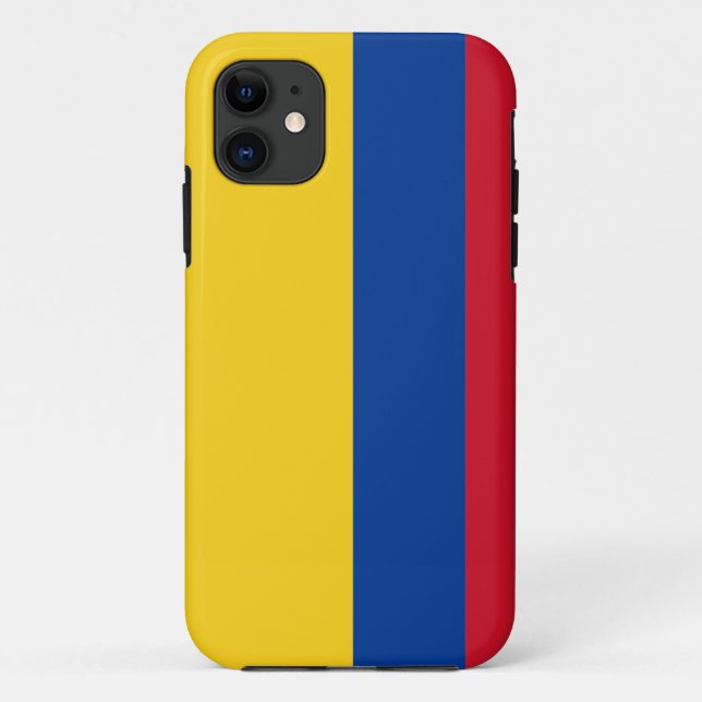 Colombia Flag Case-Mate iPhone Case (Back)
