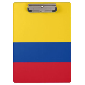 Colombia Flag Clipboard
